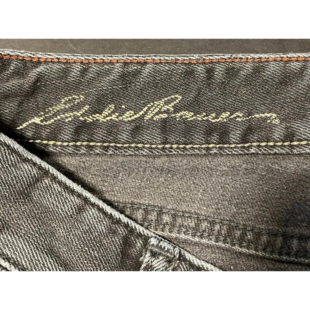 Eddie Bauer jeans womens 8 classic fit bootcut 28 x 30 light black - Picture 5 of 12